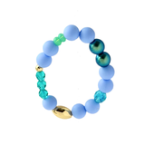 Honey Bunny Crystal Blue Bracelet