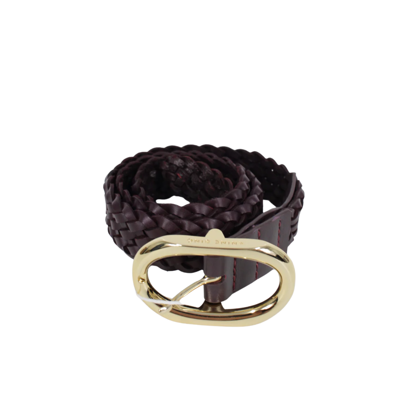 Signature Link Braided Belt Fig