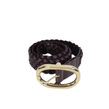 Signature Link Braided Belt Fig