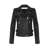 Newhan Black Leather Jacket