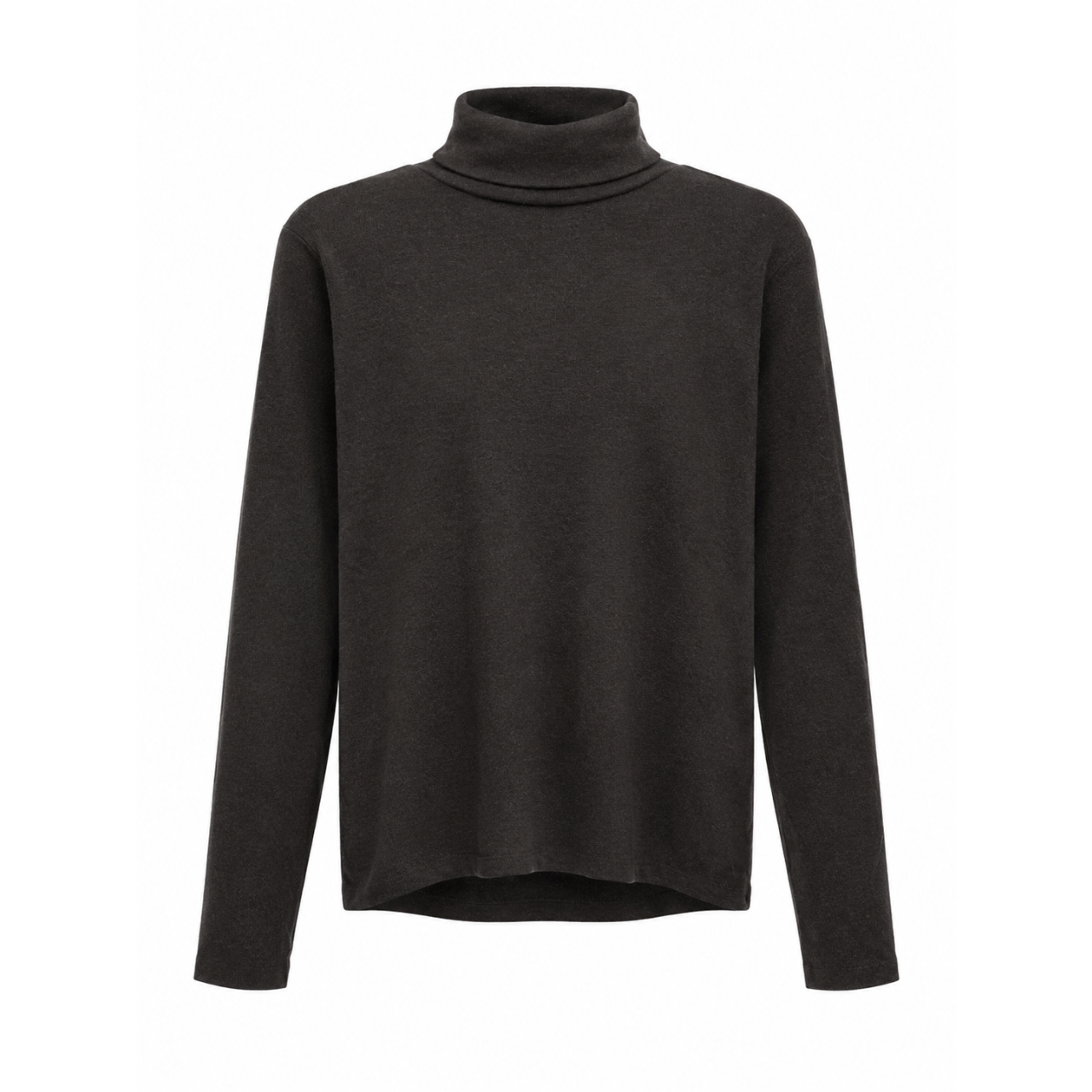 Black Turtleneck Long Sleeved T-Shirt