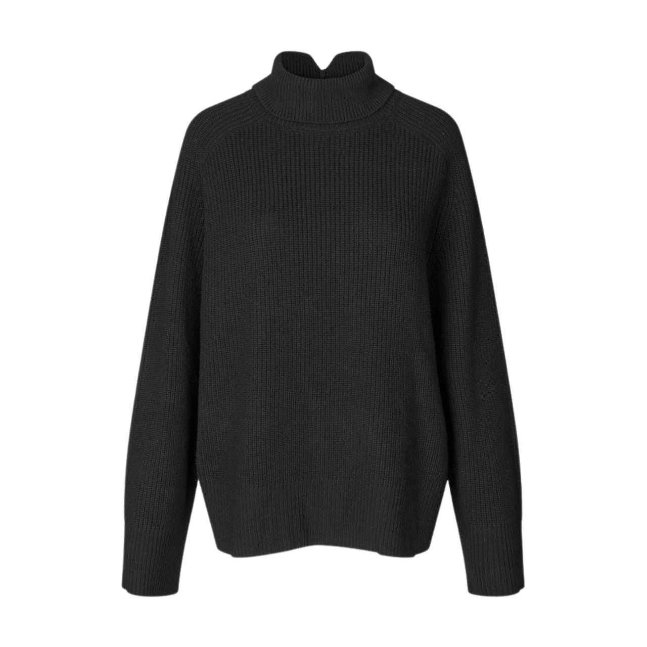 Ettas Knit T-Neck Black