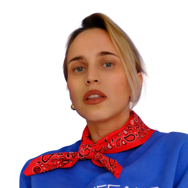 Cotton Paisley Red Scarf