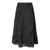Soalie Black Mid-Length Skirt