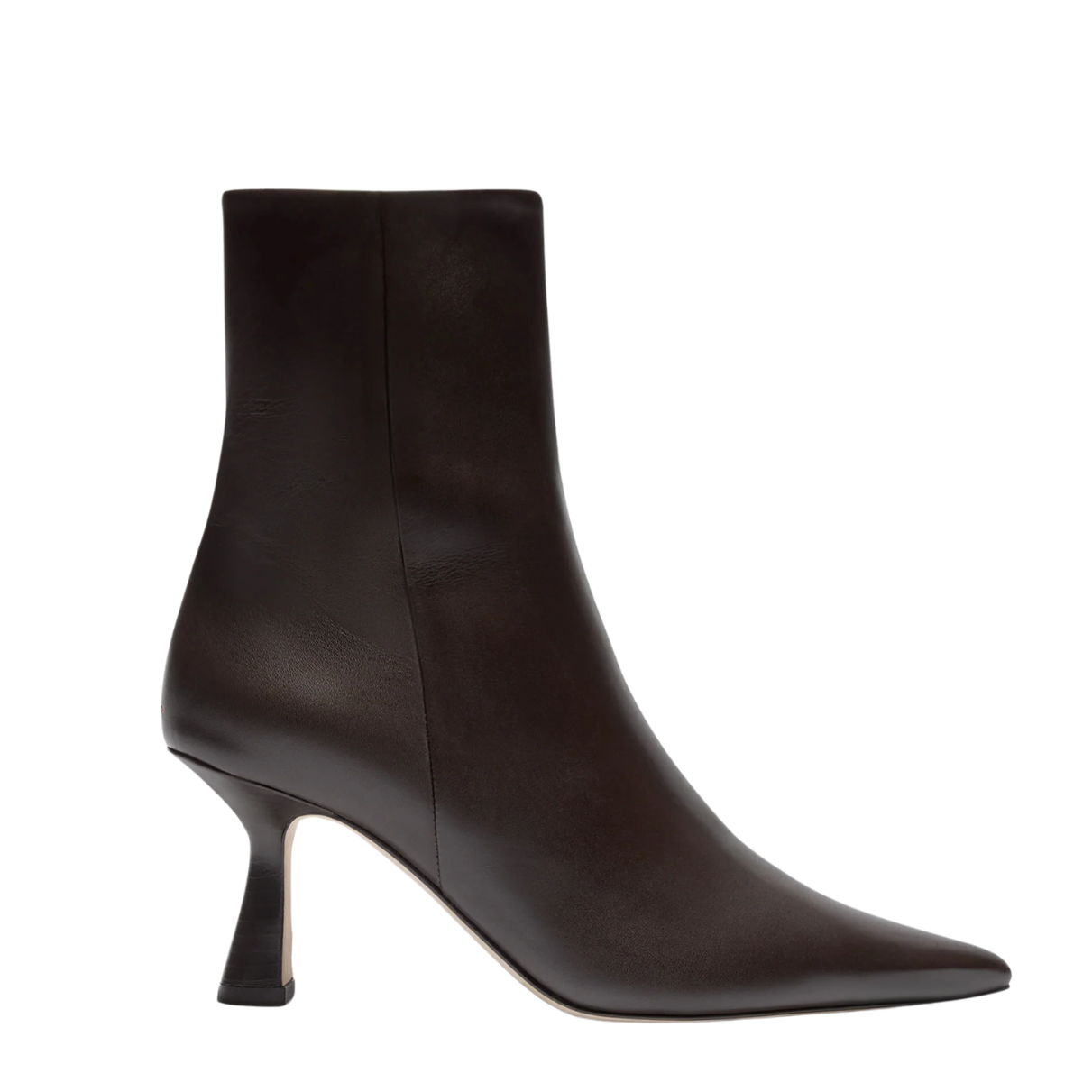 Vivi Moka Leather Ankle Boots