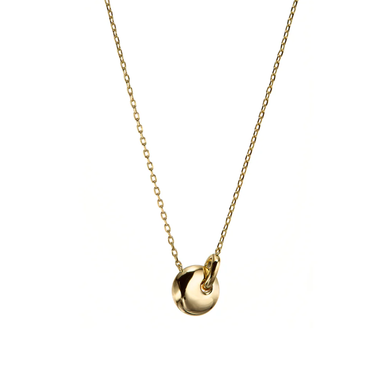 Donut Necklace Gold