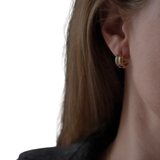 Eclat hoops gold