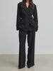 Fique Fitted Blazer Black
