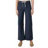 Ari Waistband Tie Pants Vintage Navy